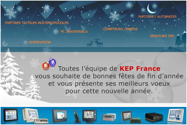 KEP France vous prsente ses meilleurs voeux 2009.